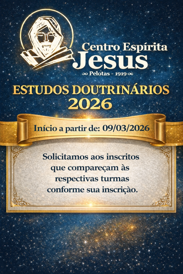 Início estudos doutrinários